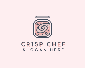 Sparkling Jar Sweet Pastry logo design