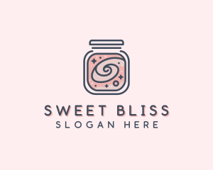 Sparkling Jar Sweet Pastry logo design