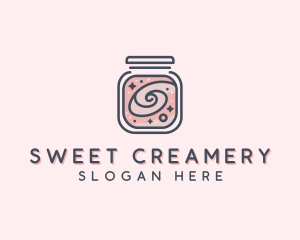 Sparkling Jar Sweet Pastry logo design