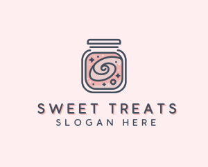 Sparkling Jar Sweet Pastry logo design