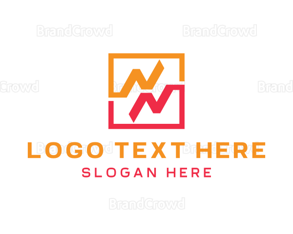 Graph Chart Letter X Logo