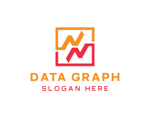 Chart - Graph Chart Letter X logo design