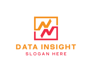 Analysis - Graph Chart Letter X logo design