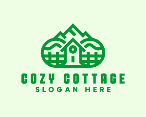 Cottage - Green Mountain House logo design