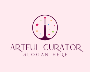 Makeup Brush Cosmetics logo design