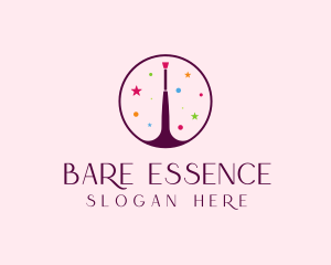 Makeup Brush Cosmetics logo design