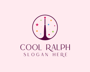 Makeup Brush Cosmetics logo design