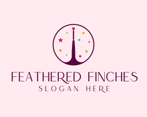 Makeup Brush Cosmetics logo design