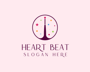 Makeup Brush Cosmetics logo design