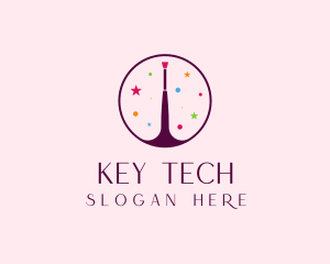 Makeup Brush Cosmetics logo design