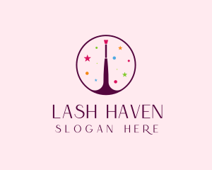 Makeup Brush Cosmetics logo design