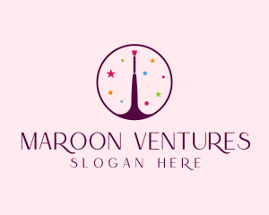 Makeup Brush Cosmetics logo design