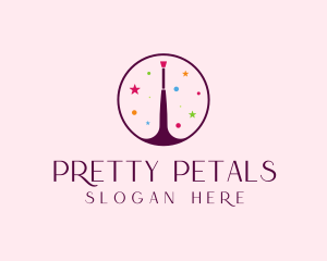 Makeup Brush Cosmetics logo design