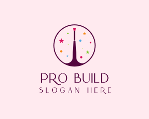 Makeup Brush Cosmetics logo design