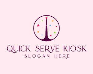 Makeup Brush Cosmetics logo design