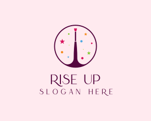 Makeup Brush Cosmetics logo design