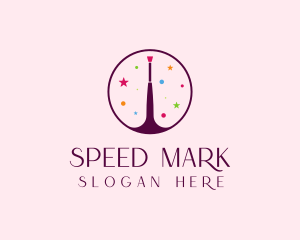 Makeup Brush Cosmetics logo design