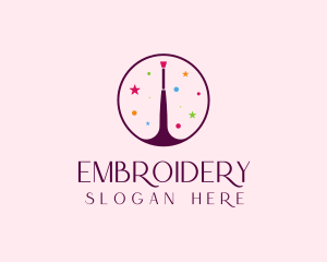 Makeup Brush Cosmetics logo design