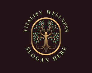 Lady Tree Wellness logo design