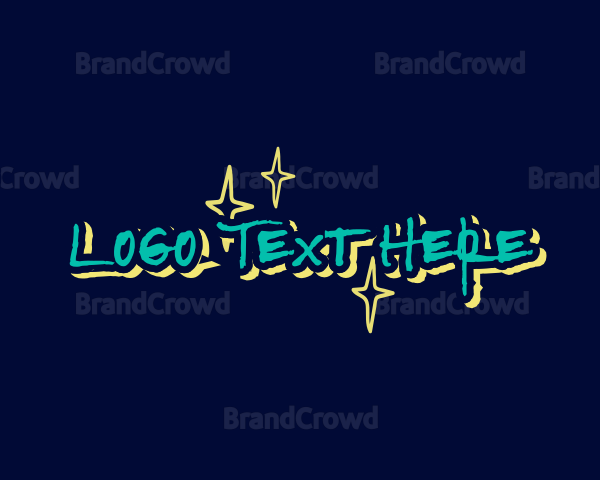 Graffiti Star Streetart Logo