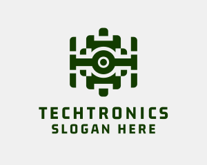 Electronics - Camera Drone Electronics logo design