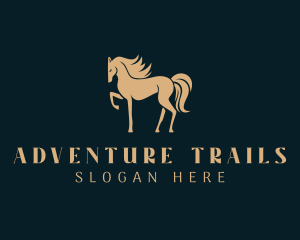 Horse Equestrian Animal logo design