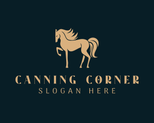 Horse Equestrian Animal logo design