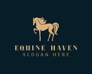 Stable - Horse Equestrian Animal logo design