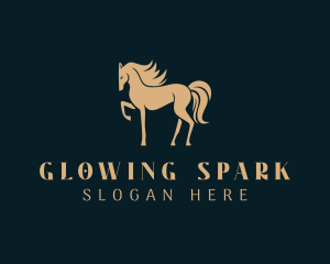 Horse Equestrian Animal logo design