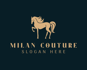 Horse Equestrian Animal logo design