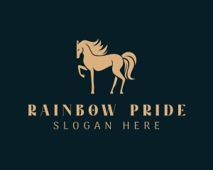 Horse Equestrian Animal logo design