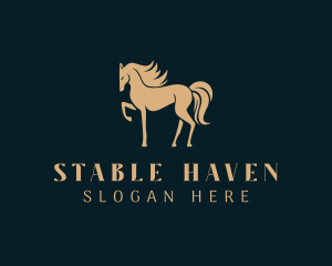 Horse - Horse Equestrian Animal logo design