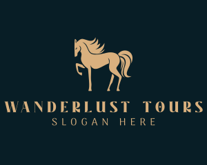 Horse Equestrian Animal logo design