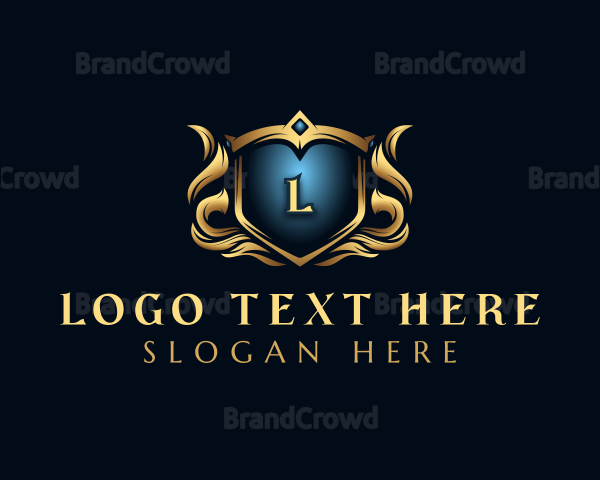 Luxury Royal Shield Logo