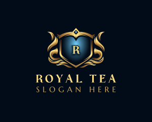 Luxury Royal Shield logo design