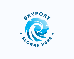 Airport - Airplane Sky Travel logo design