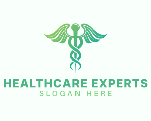 Caduceus Medical Healthcare logo design