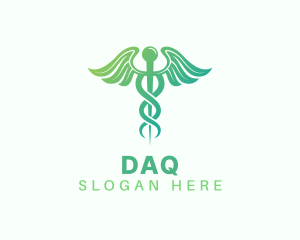 First Aid - Caduceus Medical Healthcare logo design