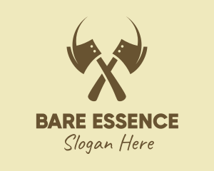 Brown Axe Weapon logo design