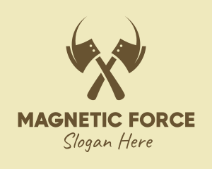 Brown Axe Weapon logo design