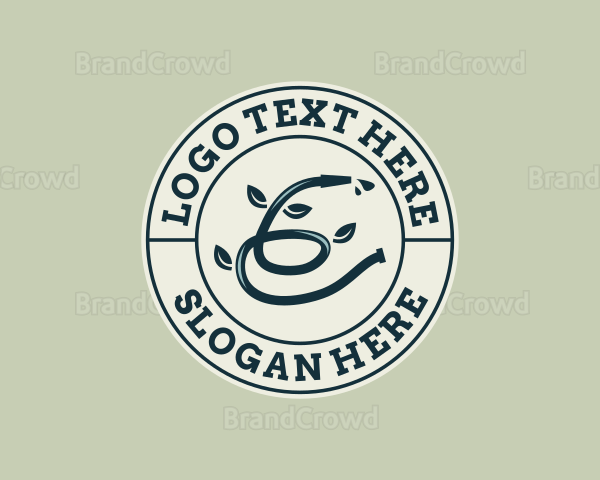 Gardening Lawn Hose Logo