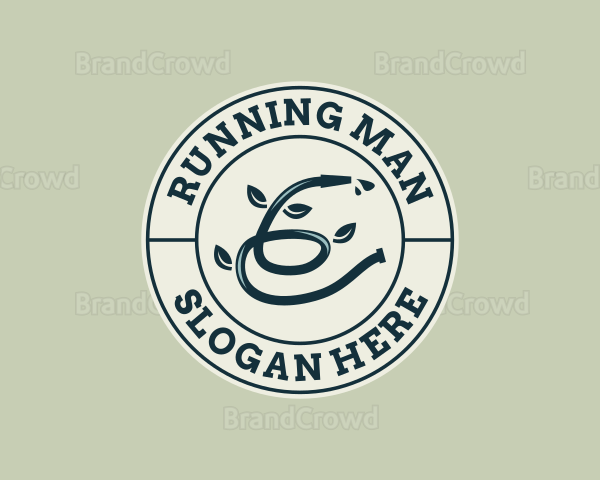 Gardening Lawn Hose Logo