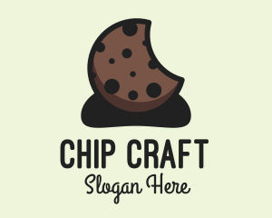 Choco Chip Cookie  logo design