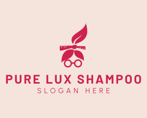 Shampoo - Woman Hairdresser Salon logo design