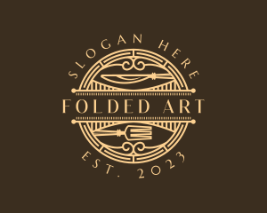 Art Deco Retro Restaurant logo design