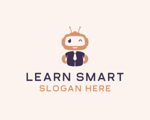 Educational - Educational Toy Robot logo design