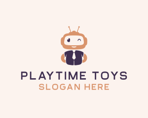 Toys - Educational Toy Robot logo design