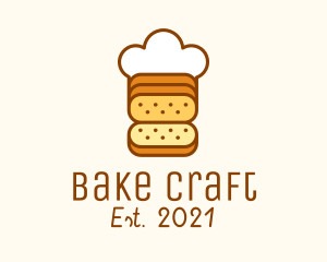 Loaf Bread Chef logo design