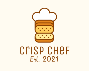 Loaf Bread Chef logo design