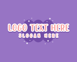 Wordmark - Sweet Bubblegum Blob logo design